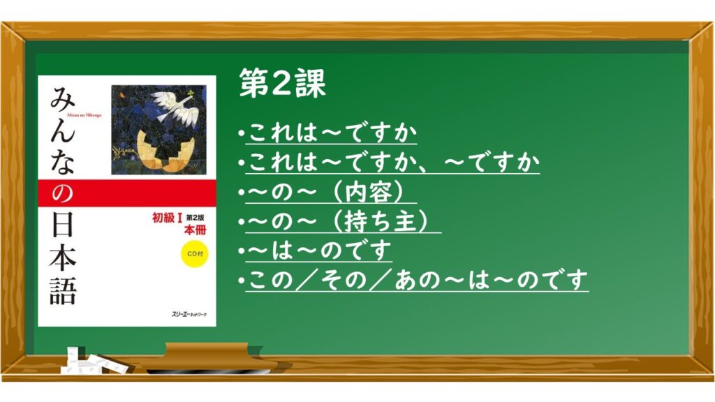 みんなの日本語初級2課 日本語の授業で使える練習サイト 3024