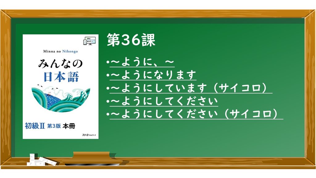 みんなの日本語初級2 | KEN日本語教師 – 授業で使えるアイデア・教材
